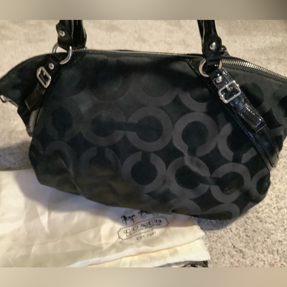 Coach Madison Op Art Satchel -NWT #C112-17690 Never Been Used! - Picture 2 of 12
